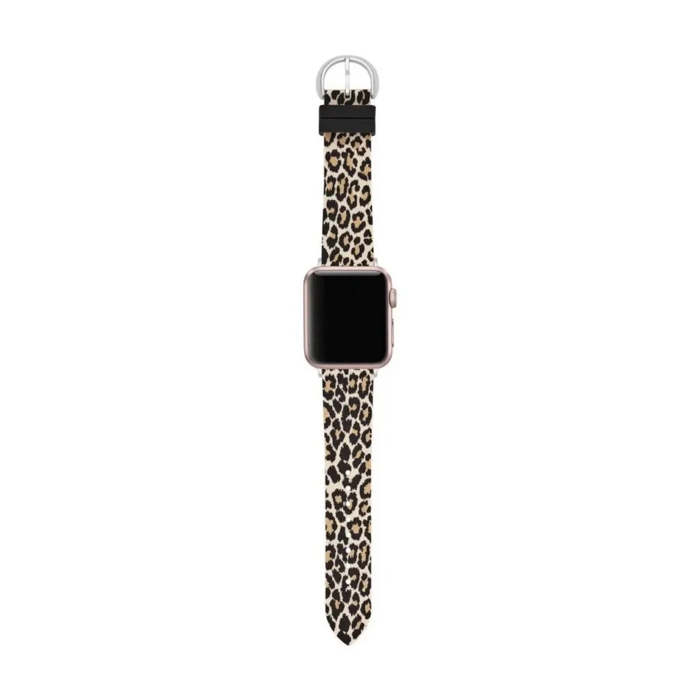 Kate‎ Spade New York Apple Watch Silicone, Band Strap Leopard Print 38/40/41mm